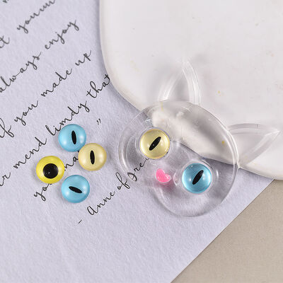 DIY dropper resin cat eyes, rabbit eyes, bear eyes, small animal eyes, crystal glass patch, high mirror surface
