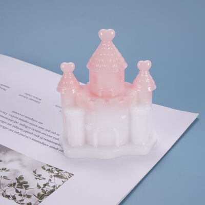 DIY dropper mold, three-dimensional castle house, dreamy decoration, European cartoon silicone mold
