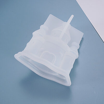 DIY dropper mold, three-dimensional castle house, dreamy decoration, European cartoon silicone mold