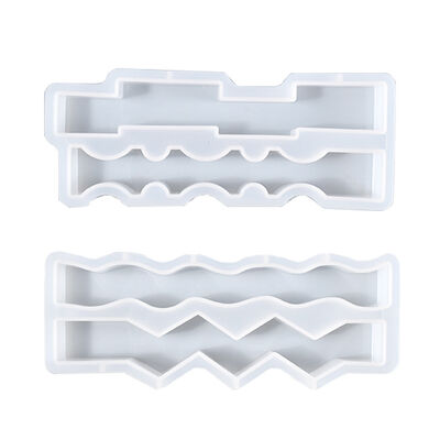 DIY Crystal Dropping Glue Mold Wave Bar Candle Silicone Mold Manufacturer Wholesale Recommendation