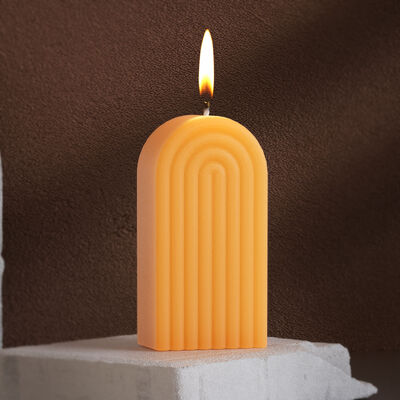 DIY Large, Medium, Small, Stackable Striped Arch Candle Ornament Silicone Mold Aromatherapy Gypsum Jewelry Grinding Machine