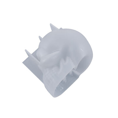 DIY crystal dropper mold, buck tooth skull ornament, table decoration, silicone mold, spot wholesale