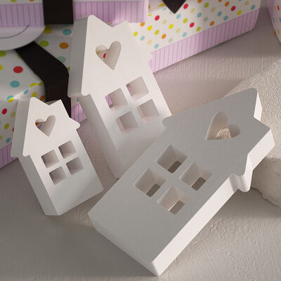 DIY Drip Glue Aromatherapy Candle Silicone Mold Gypsum Cement Love House Easter Candle Grinding Tool