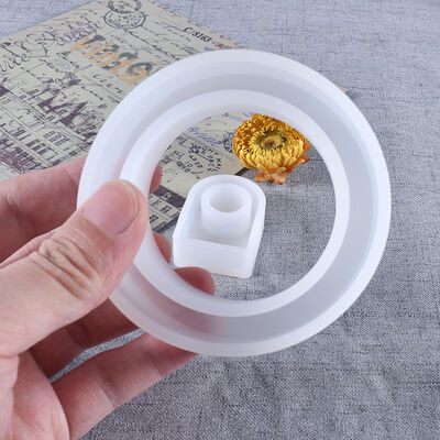 DIY crystal dropper direct facing three-dimensional bracelet mold irregular ring silicone mold wholesale