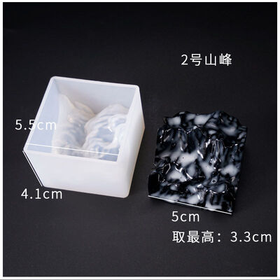 Crystal Drip Glue Mold DIY Mountain Cutting Mountain Mold Jewelry Ornament Decoration Multiple Mountain Silicone Molds