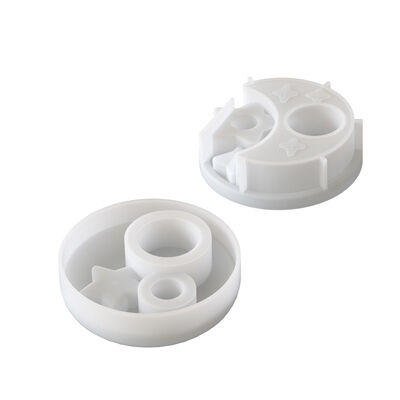 Circular Star Moon Fragrance Insert Candle Base Silicone Mold Aromatherapy Candlestick Pendant Gypsum Mold