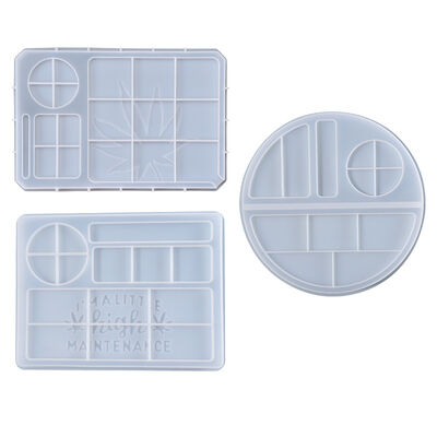 DIY Silicone Mold Cig Storage Box Ashtray Case Makeup Organizer Mold