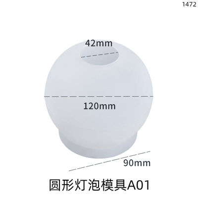 DIY crystal dropper resin mold, striped oval pendant light decoration, ornament storage, silicone mold