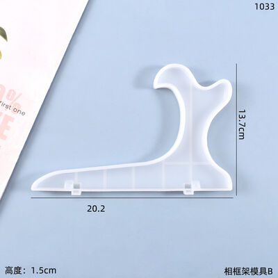 Desktop ornament bracket drip glue mold DIY phone photo frame bracket DIY ornament bracket silicone mold