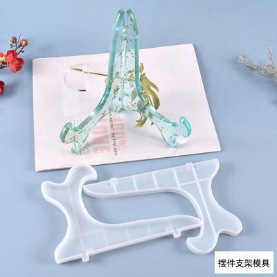 Desktop ornament bracket drip glue mold DIY phone photo frame bracket DIY ornament bracket silicone mold