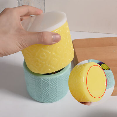 Crystal drop glue relief pattern storage box, silicone mold, DIY resin gypsum flower pot, drip glue grinding machine