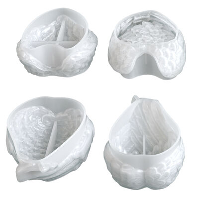 Size Wing Storage Box Silicone Mold DIY Aromatherapy Gypsum Candle Cup Pendant Dropping Mold