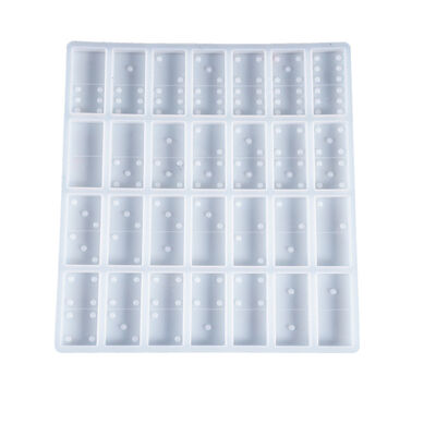 DIY Crystal Dropping Glue Mold Domino Pai Jiu Home Creative Personality Domino Tianjiu Silicone Mold