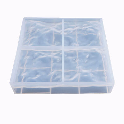 DIY crystal dropper silicone mold baking cake mold ocean water pattern table decoration grinding tool high mirror surface