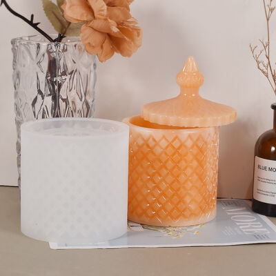 DIY Crystal Drop Glue European Roman Relief Storage Can Cut Surface Gypsum Storage Box Silicone Mold