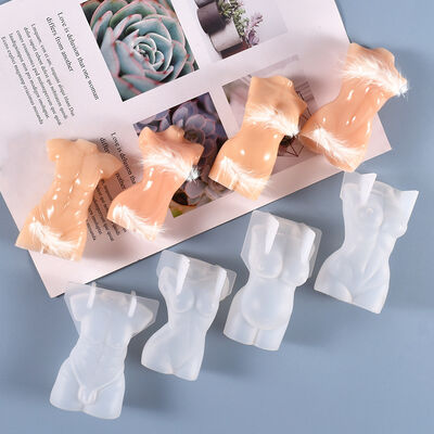 DIY crystal dropper mold simulates human body, male body, female body, model, stage decoration, silicone mold