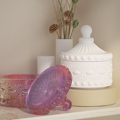 DIY Drip Glue Mold Gemstone Pattern Stacking Music Storage Box Silicone Mold Cross border Dedicated Grinding Tools
