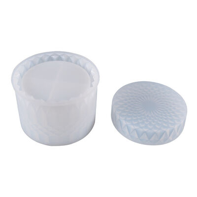 DIY crystal dropper mold, table decoration, flat bottom crystal storage tank, silicone mold, spot wholesale