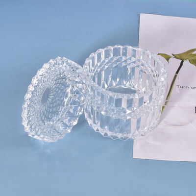 DIY crystal dropper mold, table decoration, flat bottom crystal storage tank, silicone mold, spot wholesale