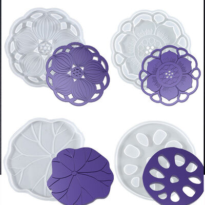 DIY crystal dropper mold, vine top swing table, coaster storage pad, silicone mold, spot wholesale