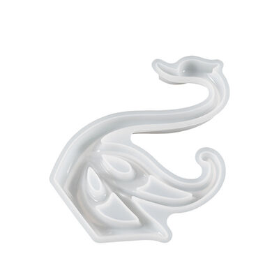 Crystal Drip Glue DIY Resin Aromatherapy Gypsum Grinding Tools Swan Left and Right Ornament Platform Silicone Mold