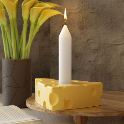 DIY Crystal Dropping Resin Gypsum Triangle Wave Point Cheese Candle Stand Mold Aromatherapy Candle Base Silicone Mold