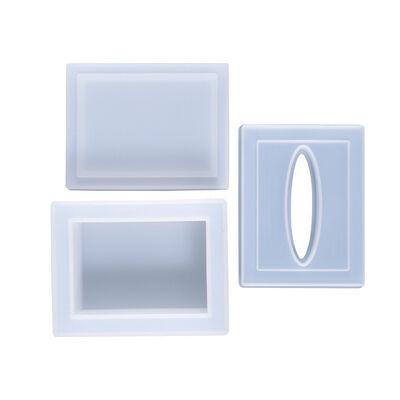 DIY crystal dropper mold, tissue box, daily necessities, napkins, car mounted tissue box, silicone mold