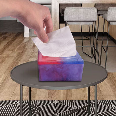 DIY crystal dropper mold, tissue box, daily necessities, napkins, car mounted tissue box, silicone mold