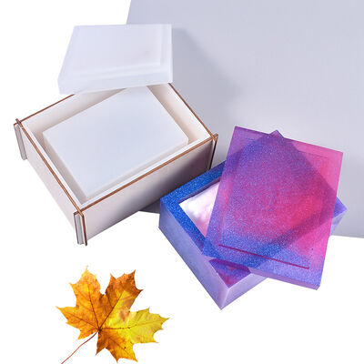 DIY crystal dropper mold, tissue box, daily necessities, napkins, car mounted tissue box, silicone mold
