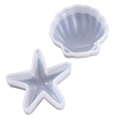 Drip glue mold ocean wind DIY starfish mold sea view shell landscape decoration ornament
