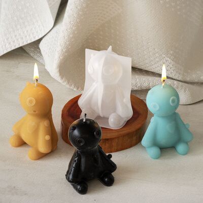 DIY dropper mold 3D three-dimensional funny patch doll gypsum candle decoration ornament silicone mold