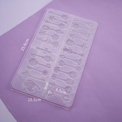 DIY crystal dropper mold, whole board key collection pendant, hanging decoration, simulated silicone mold