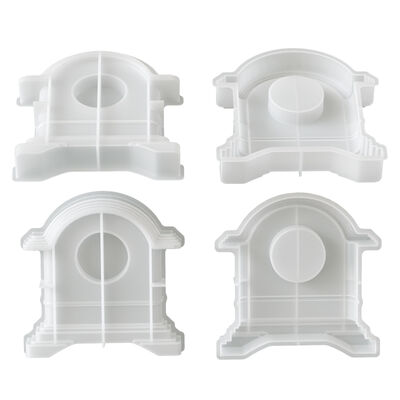 Popular Roman Time Clock Dropping Mold DIY European Creative Roman Seat Clock Silicone Mold
