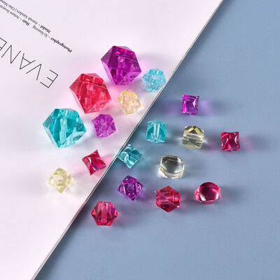 DIY Crystal Drip Glue Hand String Bead Mold with Curved Cut Surface Diamond Bead Hanging Bead Silicone Mold