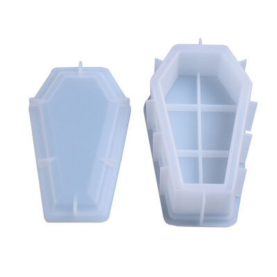 DIY crystal dropper mold, three-dimensional small coffin storage box, creative handmade silicone mold