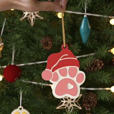 Dropping Resin Aromatherapy Gypsum Christmas Snowflake Love Hat Cat Claw Pendant Hanging Silicone Mold