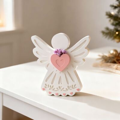 Hot selling ornament silicone mold DIY size can be used to insert flowers, love angels, candles, gypsum mold