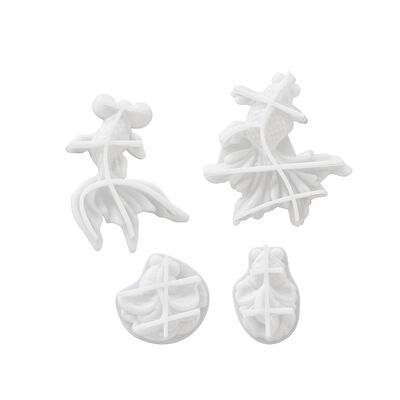 Crystal Drip Glue DIY Goldfish Koi Earrings Pendant Keychain Fish Tank Landscape Carp Silicone Mold