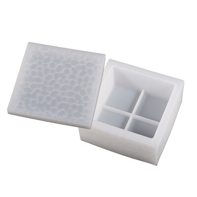 DIY Square Diamond Storage Box Mold Stacking High Diamond Storage Box Dropping Gypsum Silicone Mold