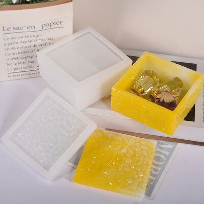 DIY Square Diamond Storage Box Mold Stacking High Diamond Storage Box Dropping Gypsum Silicone Mold