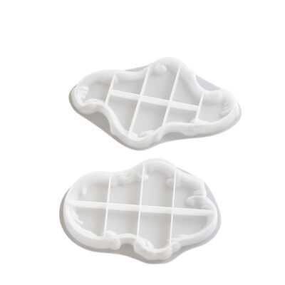 DIY Drip Glue Gypsum Cement European Lace Relief Tray Dish Storage Tray Decoration Silicone Mold