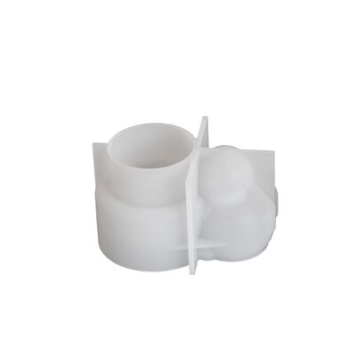 Cute bunny candle holder silicone mold DIY gypsum bunny candle cup storage jar dropper mold