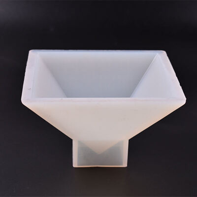 Crystal dropper tower shaped silicone mold, no polishing, DIY handmade jewelry, resin dried flower ornament model