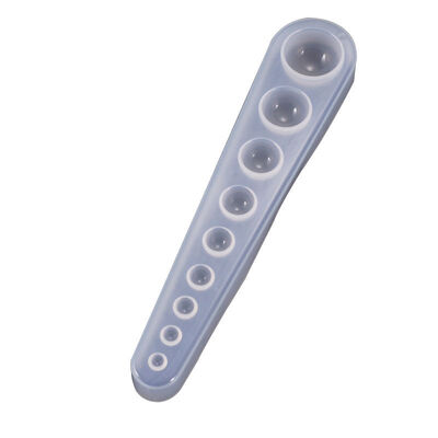 DIY Crystal Dropping Glue Mold Multi Specification Hemisphere Collection Mold Pendant Jewelry Hemisphere Silicone Mold