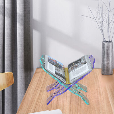DIY crystal dropper mold hollow reading bookshelf, table decoration silicone mold spot wholesale