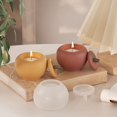 Yumeiren Crystal Drip Glue DIY Resin Gypsum Apple Storage Box Storage Can Candle Cup Table Silicone Mold