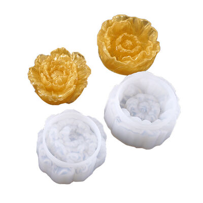 Crystal dropper mold DIY jewelry mirror three-dimensional flower new high brightness flower silicone mold