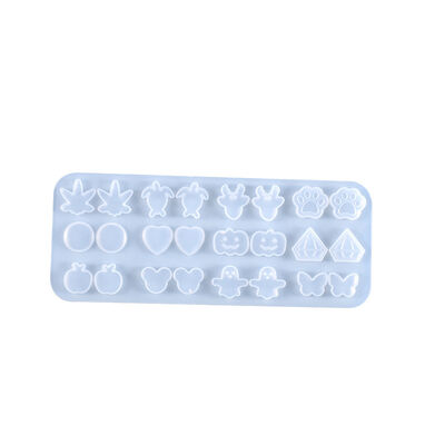 DIY Crystal Dropping Gel Mold Full Version Mini Earnail Pendant Silicone Mold Spot Wholesale