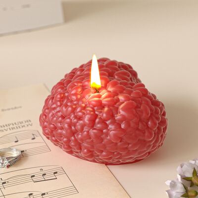 Heart shaped large, medium, small relief heart-shaped pattern gypsum ornament DIY aromatherapy candle souvenir silicone mold