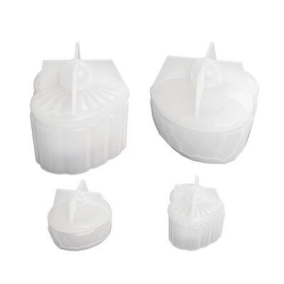 DIY crystal dropper resin gypsum heart-shaped diamond shaped candle cup incense burner table decoration silicone mold